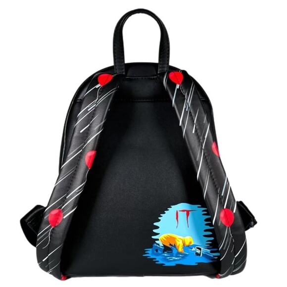 Loungefly IT Pennywise Gutter Scene Mini Backpack | NWT main image 2